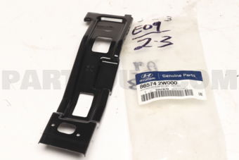 865742W000 "BRKT-FR BUMPER SIDE SUPT,RH"