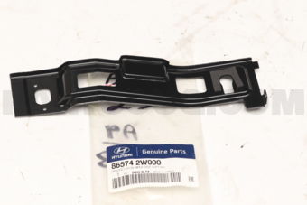 865742W000 "BRKT-FR BUMPER SIDE SUPT,RH"