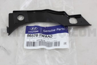 865762WAA0 Hyundai / KIA BRACKET-FR BUMPER UPR COR SUPT
