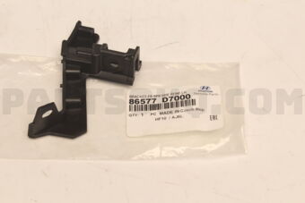 86577D7000 BRACKET-FR BPR SIDE REINF,LH