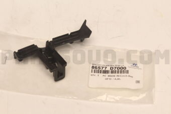 86577D7000 BRACKET-FR BPR SIDE REINF,LH