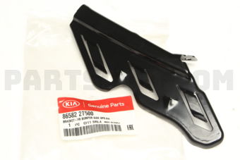 865822T500 BRACKET-FR BUMPER SIDE UPR,RH