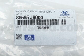 86585J9000 MOULDING-FRONT BUMPER CTR,UPR