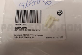86589G6000 CLIP-FRONT BUMPER SIDE MTG