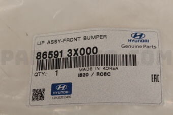 865913X000 LIP ASSY-FR BPR