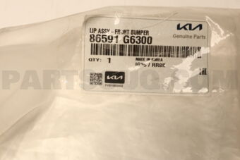 86591G6300 Hyundai / KIA LIP ASSY-FRONT BUMPER
