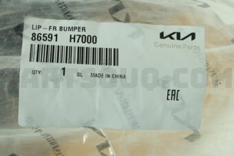 86591H7000 LIP-FR BUMPER