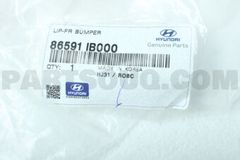 86591IB000 LIP-FR BUMPER
