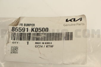 86591K0500 LIP-FR BUMPER