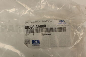 86593AA800 MOULDING-FRONT BUMPER,LH