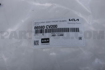 86593CV200 Hyundai / KIA MOULDING ASSY-FRONT BUMPER,LH
