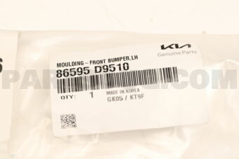 86595D9510 MOULDING-FRONT BUMPER,LH