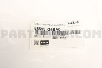 86595G6BA0 MOULDING-FRONTBUMPE