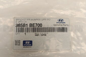 865B1BE700 BRACKET-FR BUMPER UPR SIDE MTG