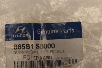 865B1S8000 BRACKET-FR BUMPER SUPT UPR CTR