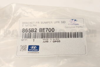 865B2BE700 BRACKET-FR BUMPER UPR SIDE MTG