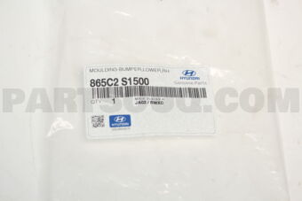 865C2S1500 MOULDING-BUMPER,LOWER,RH