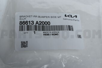 86613A2000 BRACKET ASSY-RR BUMPER SIDE MT