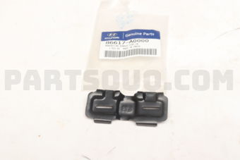 86617A0000 BRACKET-RR BUMPER SIDE LWR,LH