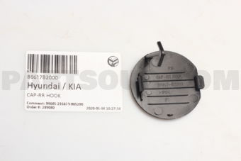 86617B2000 CAP-RR HOOK