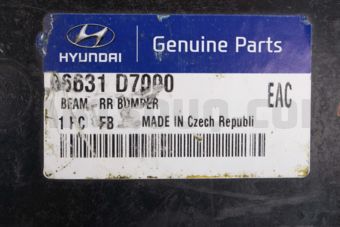 86631D7000 BEAM-RR BUMPER