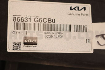 86631G6CB0 BEAM-RRBUMPER