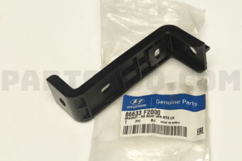 86633F2000 BRACKET-RR BEAM UPR MTG,LH