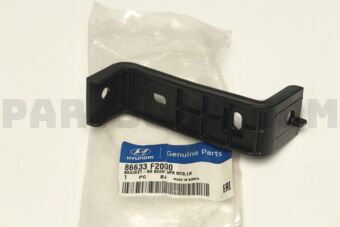 86633F2000 BRACKET-RR BEAM UPR MTG,LH