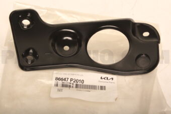 86647P2010 STAY-RR BUMPER LH