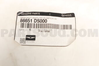 86651DS000 BRACKET ASSY-RR BUMPER SIDE,LH