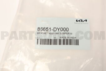 86651DY000 BRACKETASSY-RRBUMP