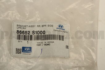 86652S1000 BRACKET-ASSY RR BPR SIDE UPR,R