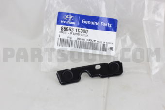 866631C300 BRACKET-RR BUMPER SIDE LH