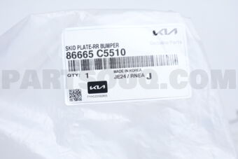86665C5510 SKIDPLATE-RRBUMPER
