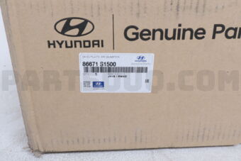 86671S1500 SKID PLATE-RR BUMPER