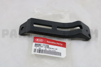866831Y720 BRACKET-RR BUMPER RAIL LWR,CTR
