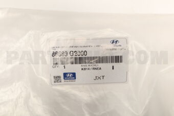 86689G2000 MOULDING-REAR BUMPER LWR,CTR