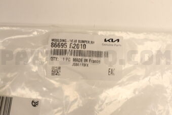 86695R2010 MOULDING-REAR BUMPER,RH