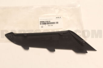 86698P2010 PIECE-RR BUMPER SIDE,RH