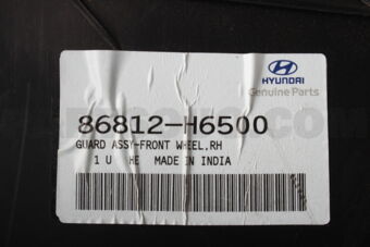 86812H6500 GUARD ASSY-FRONT WHEEL,RH