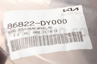 86822DY000 GUARDASSY-REARWHEE