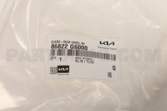 86822G6000 GUARD-REARWHEELRH