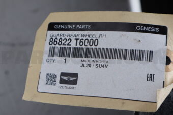 86822T6000 GUARD-REAR WHEEL,RH