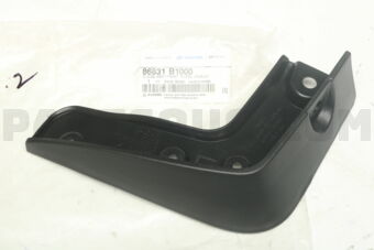 86831B1000 GUARD ASSY-FR WHEEL MUD LH