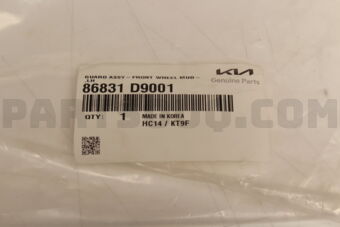 86831D9001 GUARDASSY-FRONTWHE