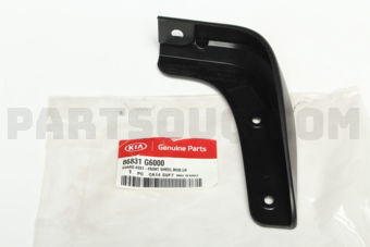 86831G6000 GUARD ASSY-FRONT WHEEL MUD,LH
