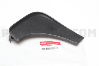 86832F6000 GUARD ASSY-FRONT MUD,RH