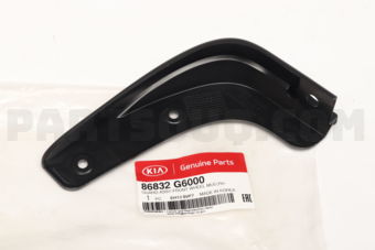 86832G6000 GUARD ASSY-FRONT WHEEL MUD,RH