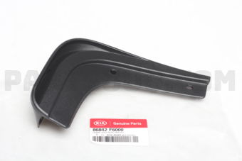 86842F6000 GUARD ASSY-REAR MUD,RH