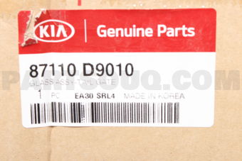 87110D9010 GLASS ASSY-TAIL GATE